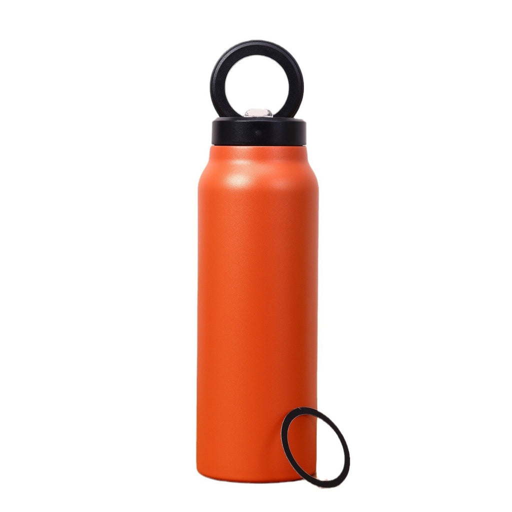 Magnetic Sports Thermal Bottle with Phone Holder